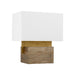Visual Comfort Modern - 700PRTSLB18NB-LED930 - LED Table Lamp - Slab - Natural Brass