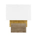 Visual Comfort Modern - 700PRTSLB18NB-LED930 - LED Table Lamp - Slab - Natural Brass
