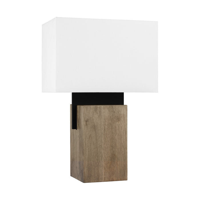 Visual Comfort Modern - 700PRTSLB26B-LED930 - LED Table Lamp - Slab - Nightshade Black