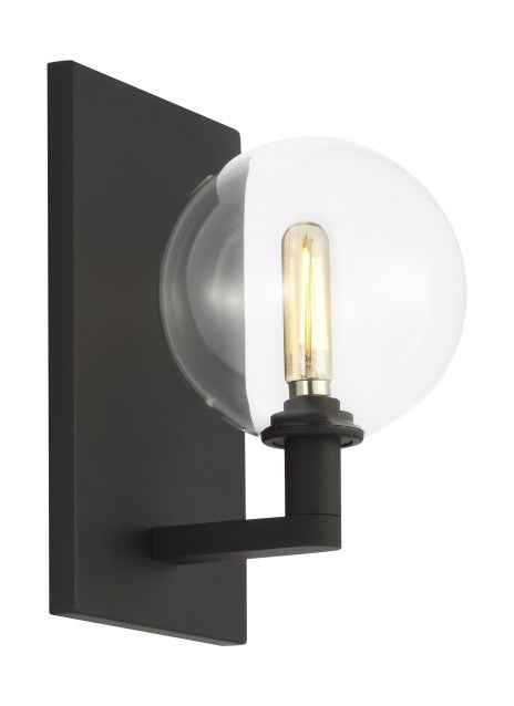 Visual Comfort Modern - 700WSGMBSCB - One Light Wall Sconce - Gambit - Nightshade Black