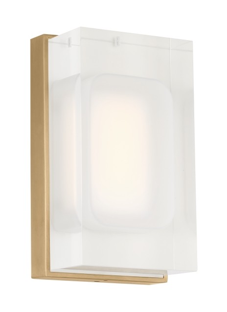 Visual Comfort Modern - 700WSMLY7NB-LED930 - LED Wall Sconce - Milley - Natural Brass