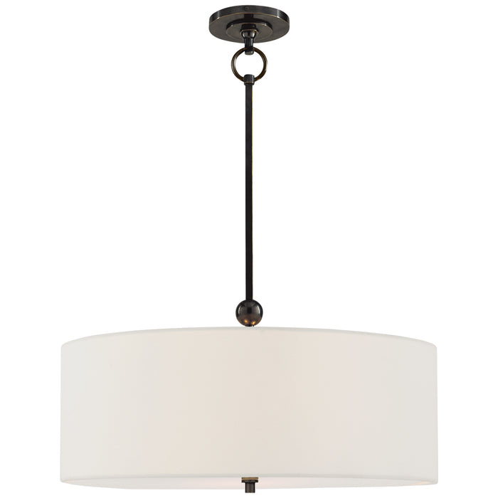 Visual Comfort Signature - TOB 5011BZ-L - One Light Hanging Lantern - Reed - Bronze