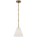 Visual Comfort Signature - TOB 5089HAB-L - One Light Hanging Lantern - Goodman - Hand-Rubbed Antique Brass