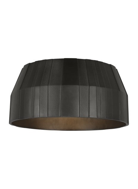 Visual Comfort Modern - CDFM17927PZ - LED Flushmount - Bling - Plated Dark Bronze