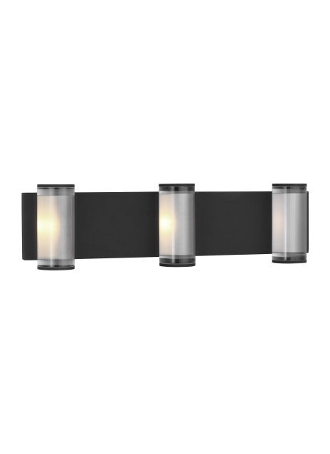 Visual Comfort Modern - KWWS10127CB - LED Wall Sconce - Esfera - Nightshade Black