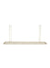 Visual Comfort Modern - MDLS18627NB - LED Linear Suspension - Stagger - Natural Brass