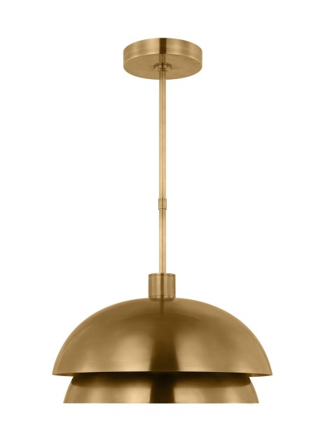 Visual Comfort Modern - SLPD13427NB - LED Pendant - Shanti - Natural Brass