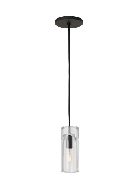 Visual Comfort Modern - SLPD277CB - Pendant - Nightshade Black