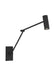 Visual Comfort Modern - SLTS14630B - LED Wall Sconce - Ponte - Nightshade Black