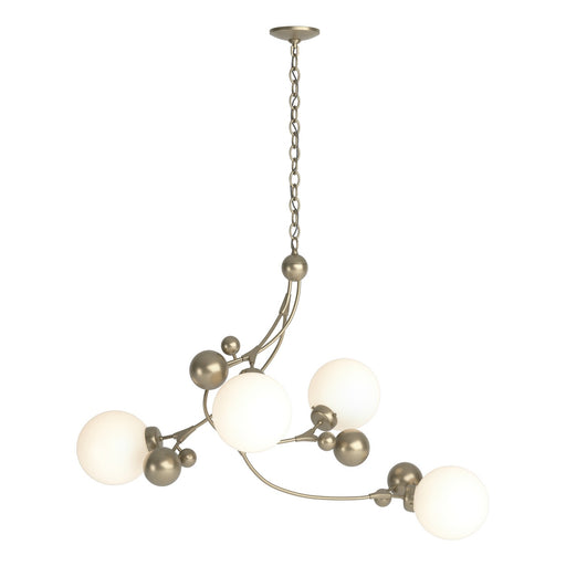 Sprig Four Light Pendant Soft Gold