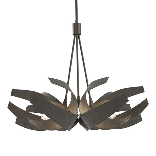 Corona Six Light Pendant Dark Smoke