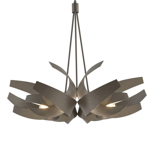 Corona Six Light Pendant Dark Smoke