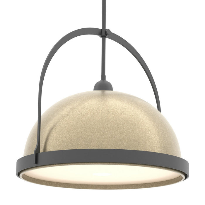 Hubbardton Forge - 137462-SKT-MULT-10-84 - One Light Pendant - Atlas - Black