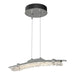 Hubbardton Forge - 137585-LED-STND-82-ZM0747 - LED Pendant - Glissade - Vintage Platinum