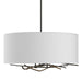 Hubbardton Forge - 137665-SKT-MULT-07-SF2201 - Three Light Pendant - Brindille - Dark Smoke