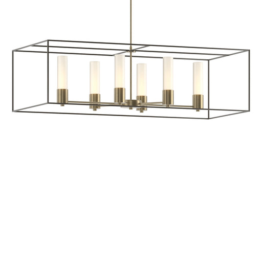Portico Six Light Pendant Soft Gold