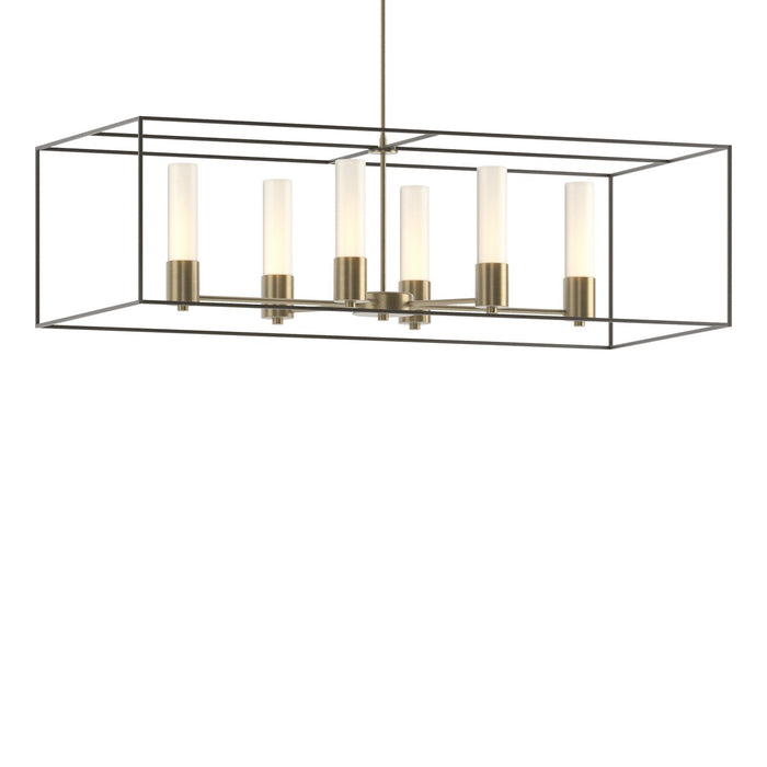 Hubbardton Forge - 138940-SKT-MULT-84-07-GG0392 - Six Light Pendant - Portico - Soft Gold