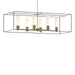 Hubbardton Forge - 138940-SKT-MULT-84-07-GG0392 - Six Light Pendant - Portico - Soft Gold