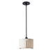 Hubbardton Forge - 139590-SKT-MULT-10-SE1099 - One Light Pendant - Exos - Black