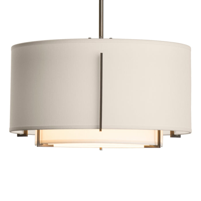 Hubbardton Forge - 139602-SKT-MULT-07-SF1099-SE1590 - One Light Pendant - Exos - Dark Smoke