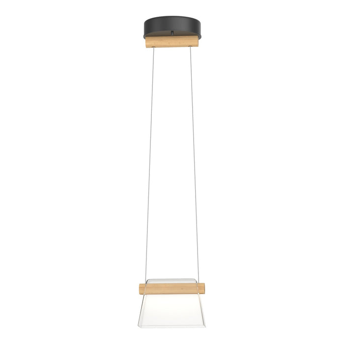 Hubbardton Forge - 151060-LED-STND-10-WD-ZM0560 - LED Mini Pendant - Cowbell - Black