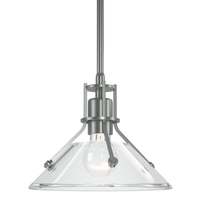 Hubbardton Forge - 184253-SKT-MULT-82-ZM0673 - One Light Mini Pendant - Henry - Vintage Platinum