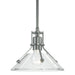 Hubbardton Forge - 184253-SKT-MULT-82-ZM0673 - One Light Mini Pendant - Henry - Vintage Platinum