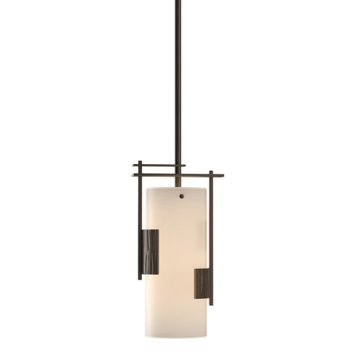 Fullered Impressions One Light Mini Pendant Bronze