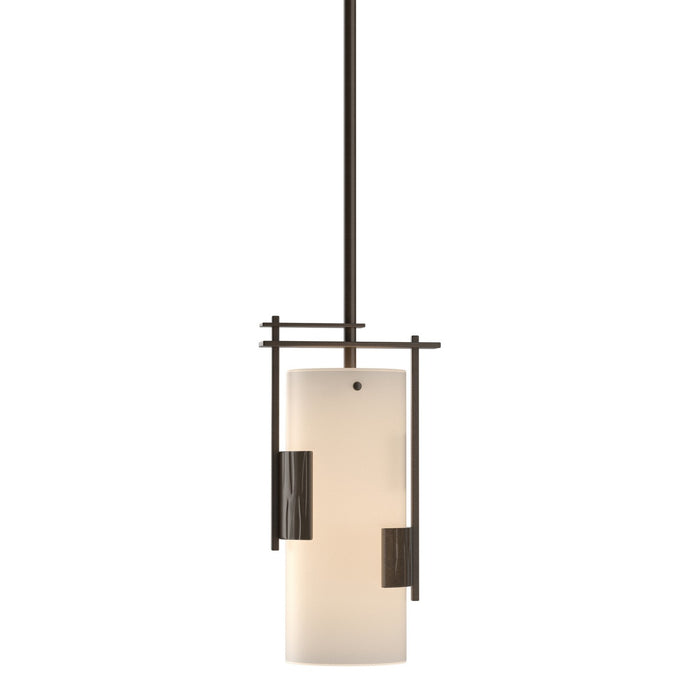 Hubbardton Forge - 185400-SKT-MULT-05-GG0075 - One Light Mini Pendant - Fullered Impressions - Bronze