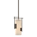 Hubbardton Forge - 185400-SKT-MULT-05-GG0075 - One Light Mini Pendant - Fullered Impressions - Bronze