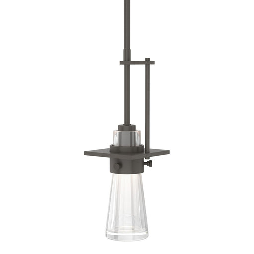 Erlenmeyer One Light Mini Pendant Dark Smoke