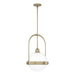 Hubbardton Forge - 187460-SKT-MULT-84-WF0605 - One Light Mini Pendant - Atlas - Soft Gold