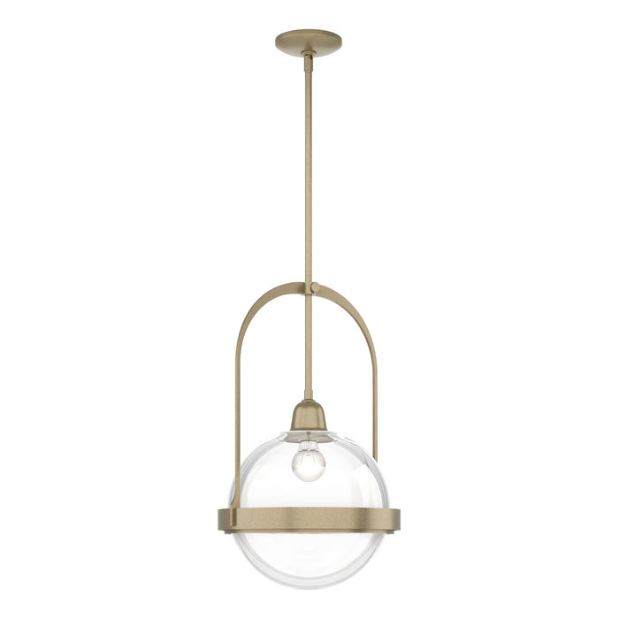 Hubbardton Forge - 187460-SKT-MULT-84-ZM0605 - One Light Mini Pendant - Atlas - Soft Gold