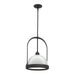 Hubbardton Forge - 187462-SKT-MULT-10-82 - One Light Mini Pendant - Atlas - Black