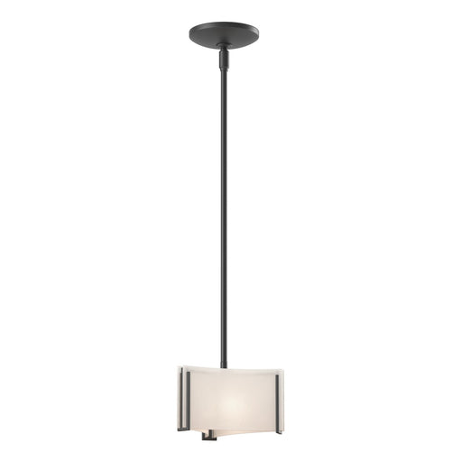 Hubbardton Forge - 188100-SKT-MULT-10-BB0156 - One Light Mini Pendant - Exos Glass - Black