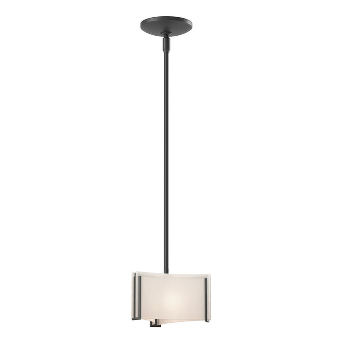 Hubbardton Forge - 188100-SKT-MULT-10-BB0156 - One Light Mini Pendant - Exos Glass - Black