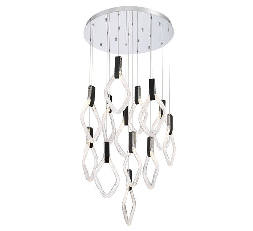 Catania LED Chandelier Chrome