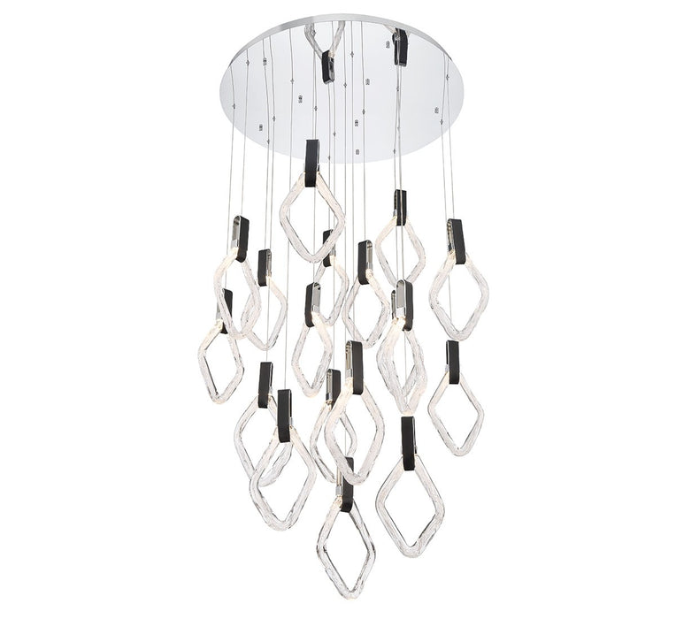 Lib & Co. - 10104-01 - LED Chandelier - Catania - Chrome