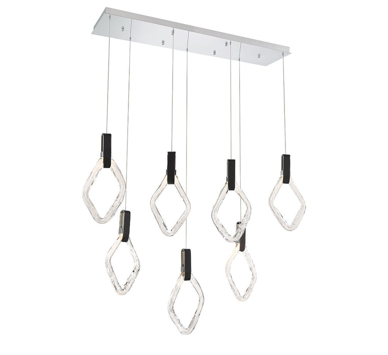 Lib & Co. - 10105-01 - LED Chandelier - Catania - Chrome