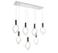 Lib & Co. - 10105-01 - LED Chandelier - Catania - Chrome