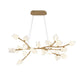 Lib & Co. - 10115-03 - LED Chandelier - Belluno - Champagne Gold
