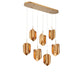 Lib & Co. - 10120-04 - LED Chandelier - Portofino - Satin Gold