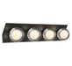 Lib & Co. - 10122-06 - LED Wall Mount - Vinci - Metallic Black