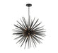 Lib & Co. - 10129-06 - 14 Light Chandelier - Trapani - Metallic Black
