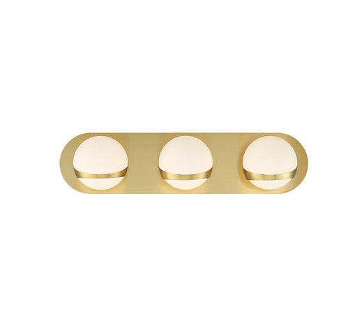 Rovigo LED Wall Mount Plated Brushed Gold