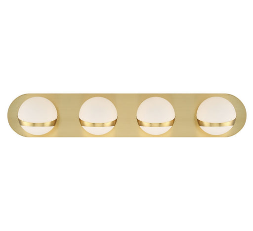 Rovigo LED Wall Mount Plated Brushed Gold