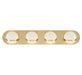Lib & Co. - 10135-07 - LED Wall Mount - Rovigo - Plated Brushed Gold