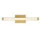 Lib & Co. - 10136-07 - LED Wall Mount - Mola - Plated Brushed Gold