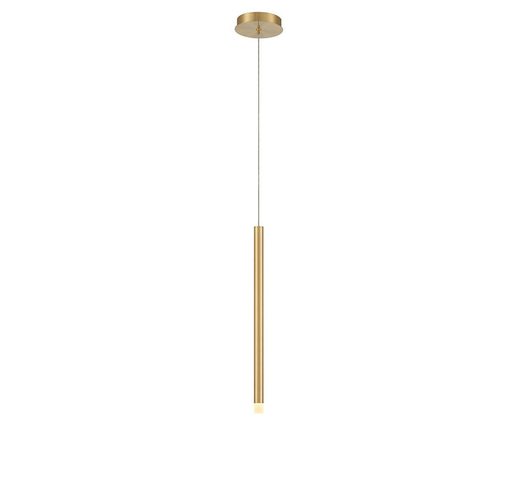 Lib & Co. - 10141-07 - LED Pendant - Amalfi - Plated Brushed Gold