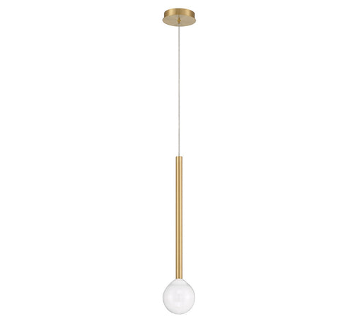 Positano LED Pendant Plated Brushed Gold